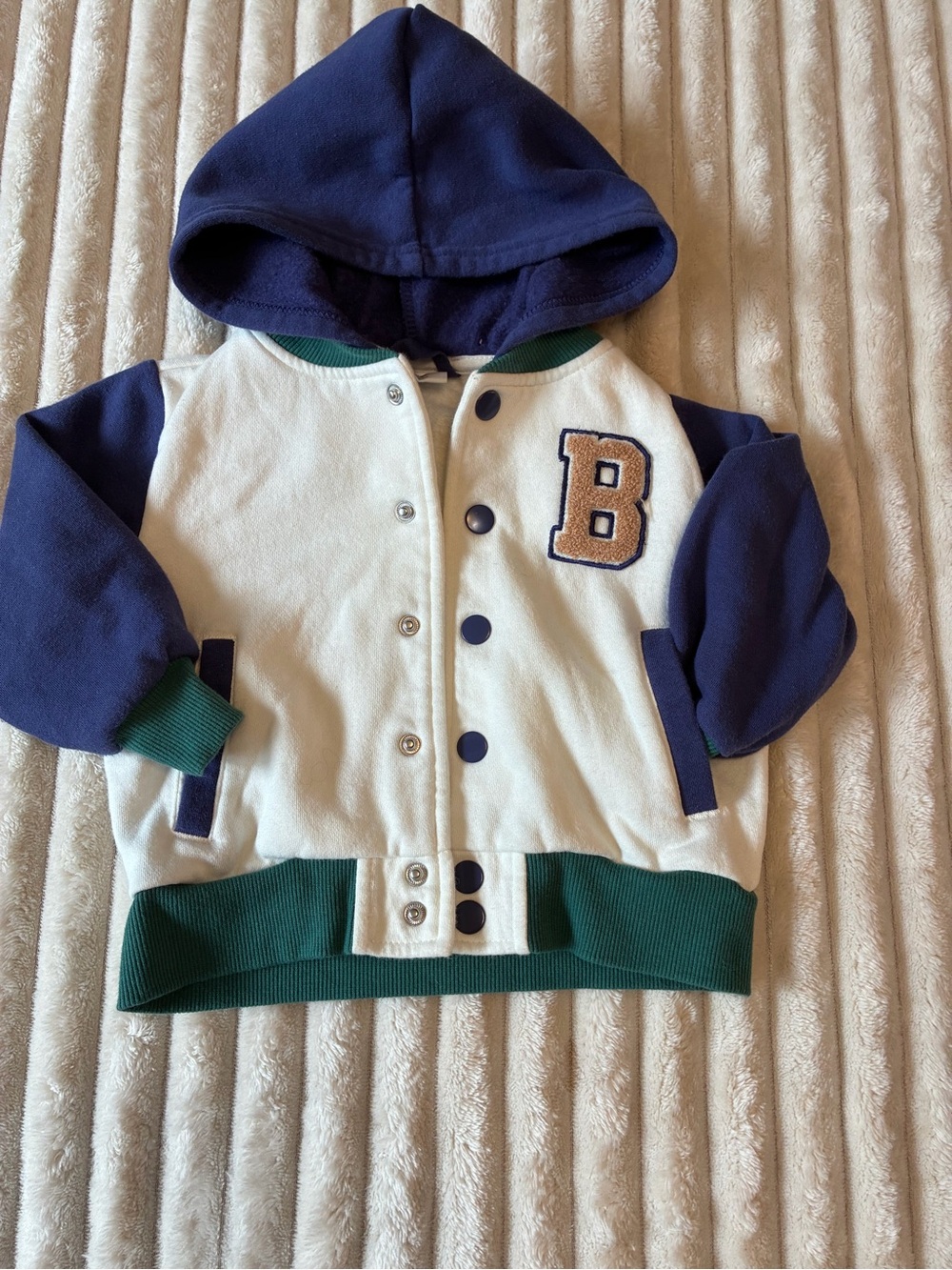 Bluey Snap-Up Hoodie Jacket | 18M